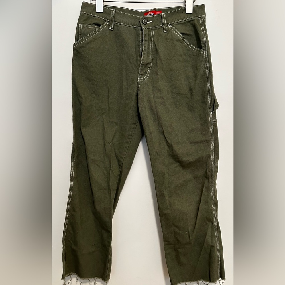 Dickies cargo pants - army green- y2k
